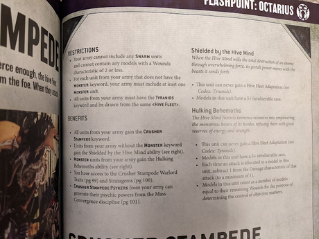 Mas reglas de Tiranidos en la WD de este mes