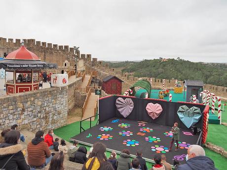 Escenario exterior en Ăbidos Vila Natal, en Portugal