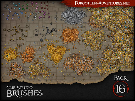 The Forgotten Adventures: Clip Studio Brush Pack 16 en descarga libre