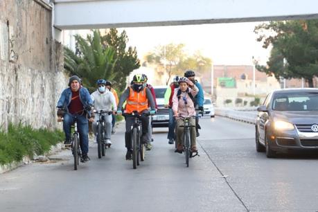Convoca el alcalde a promover el uso seguro de la bicicleta como medio de transporte