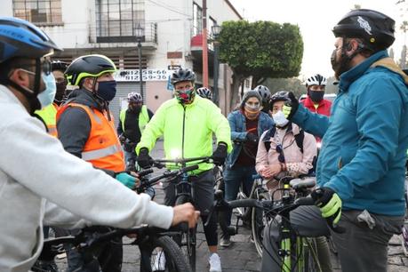 Convoca el alcalde a promover el uso seguro de la bicicleta como medio de transporte