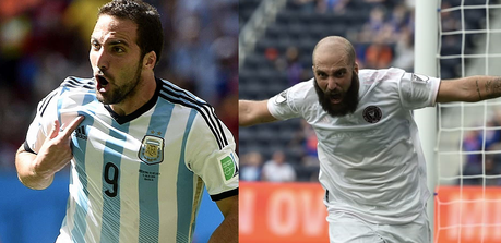 Jugadores de la Argentina finalista del Mundial de 2014