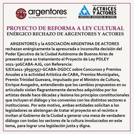 Es la Cultura, Larreta Es la Cultura, Larreta