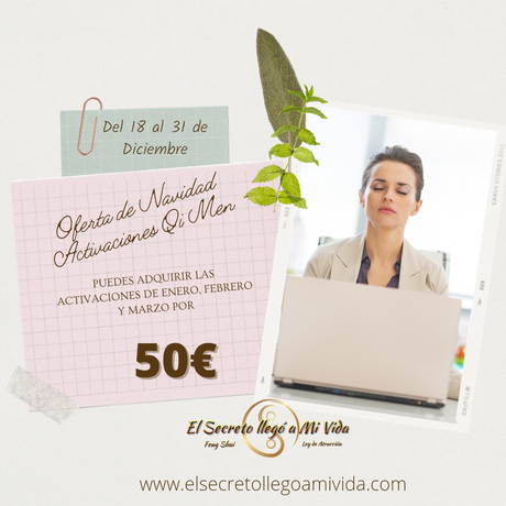 Oferta Navidad Activaciones Qi Men