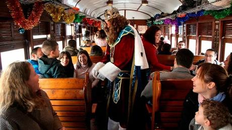 Viaja en el Tren de la Navidad con los Reyes Magos de Oriente