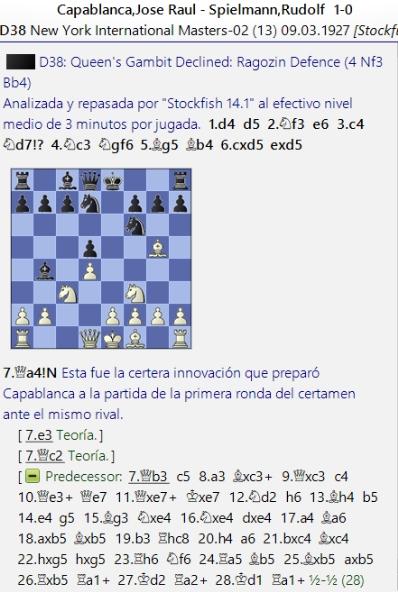 Lasker, Capablanca y Alekhine o ganar en tiempos revueltos (256)