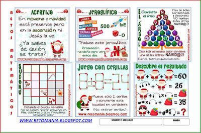 Acertijo, Acertijo navideño, Adivinanza navideña, Jeroglíficos, Sudoku, Sudoku Navidad, Variante del Sudoku, Juego con cerillas, Descubre el Resultado, Retos matemáticos, Desafíos matemáticos, Problemas matemáticos, Navidad, Matemática y Navidad