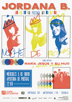 Jordana B y María Jesús y su Hijo en Café la Palma