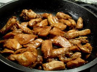 Dorando el pollo laqueado Dorando el pollo laqueado