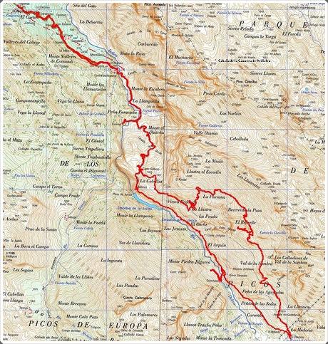 La Portilla d'Angón-Valle d'Angón-Ceremal-Bellanzu-La Jocica-Carombu