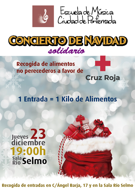 Concierto solidario de la Escuela de Música Ciudad de Ponferrada 2