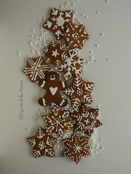 Galletas de Jengibre decoradas con glasa