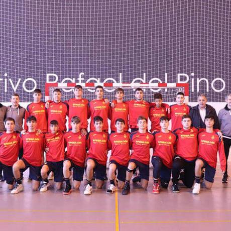 El cadete quinteño Alfonso Rodríguez, subcampeón con los hispanos promesas