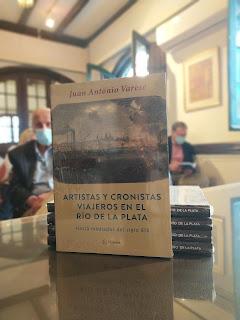 Juan Antonio Varese presentó  su libro Artistas y Cronistas Viajeros en el Círculo de Bellas Artes