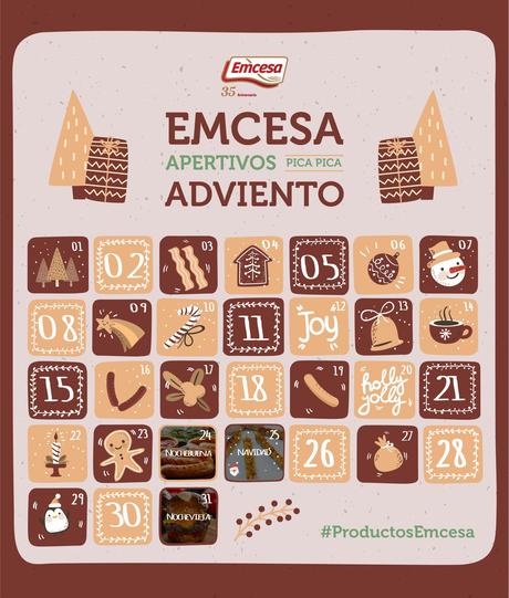 Emcesa propone sus aperitivos ?pica pica? de Adviento