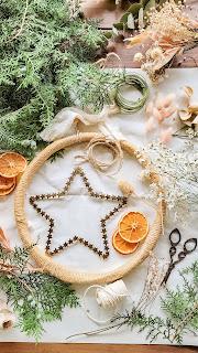 Tiempo de Navidad - Naranjas disecadas para decorar