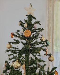 Tiempo de Navidad - Naranjas disecadas para decorar