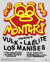 Fiesta Montgri en Barcelona y Madrid con Vulk, La Élite y Los Manises