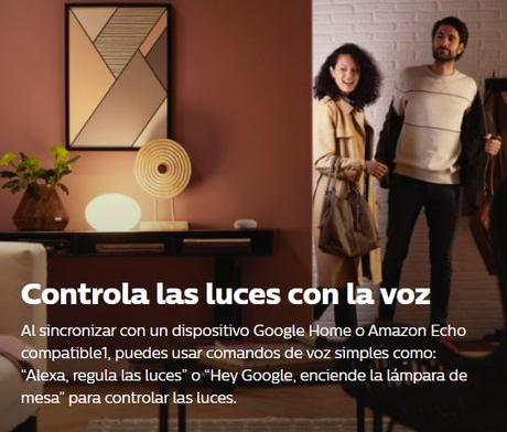 Philips Hue permite ambientar los espacios de tu hogar para cada momento y actividad, añadiendo un toque de estilo y diseño Philips Hue permite ambientar los espacios de tu hogar para cada momento y actividad, añadiendo un toque de estilo y diseño