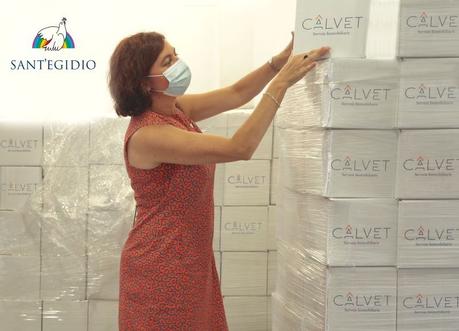 CALVET, más solidario que nunca con la gente del Raval