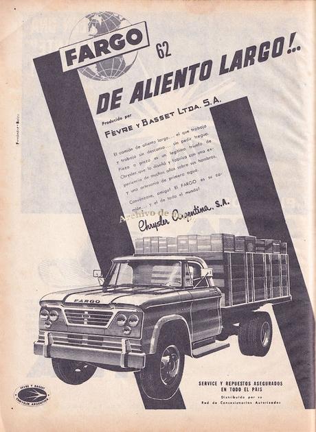 Fargo, una marca de camión de Fèvre y Basset y Chrysler Argentina