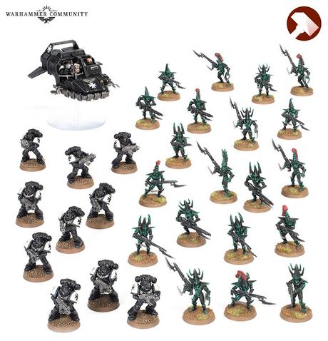 GW saca en pre-pedidos las figuras de la caja de W40K 3ª ed