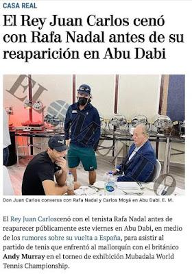 De nuevo, el emérito pretendió por Navidad volver a España.