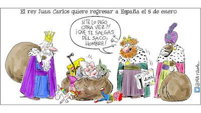 De nuevo, el emérito pretendió por Navidad volver a España.