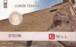 Templo de Luxor. Egipto