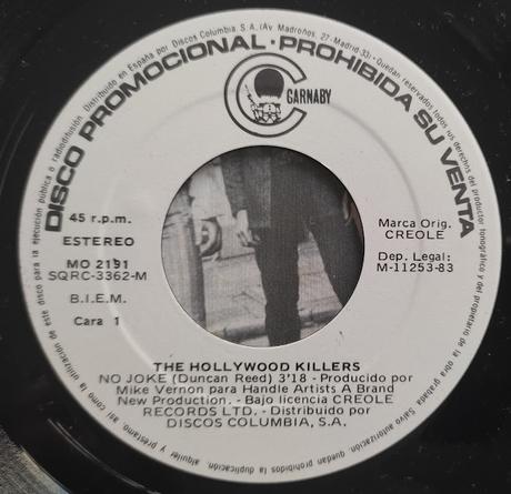 Hollywood Killers -No Joke 1983 (1982) Hollywood Killers -No Joke 1983 (1982)