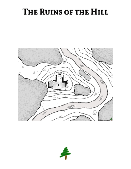 The Ruins of the Hill, de Le Paysagiste de l'Imaginaire