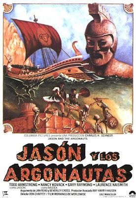 JASON Y LOS ARGONAUTAS  (Jason and the argonauts) (Gran Bretaña, USA; 1963) Aventuras, Fantástico, Péplum