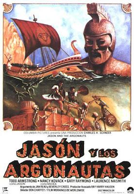 JASON Y LOS ARGONAUTAS (Jason and the argonauts) (Gran Bretaña, USA; 1963) Aventuras, Fantástico, Péplum JASON Y LOS ARGONAUTAS (Jason and the argonauts) (Gran Bretaña, USA; 1963) Aventuras, Fantástico, Péplum