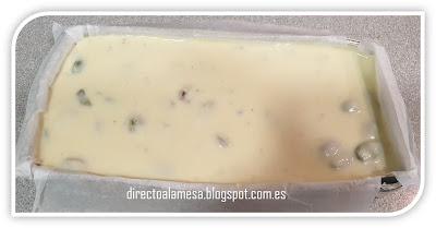 Turrón de queso camembert y frutos secos Turrón de queso camembert y frutos secos