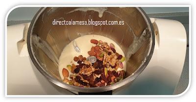 Turrón de queso camembert y frutos secos Turrón de queso camembert y frutos secos