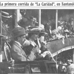 1917:los Reyes presiden la corrida de «La Caridad»