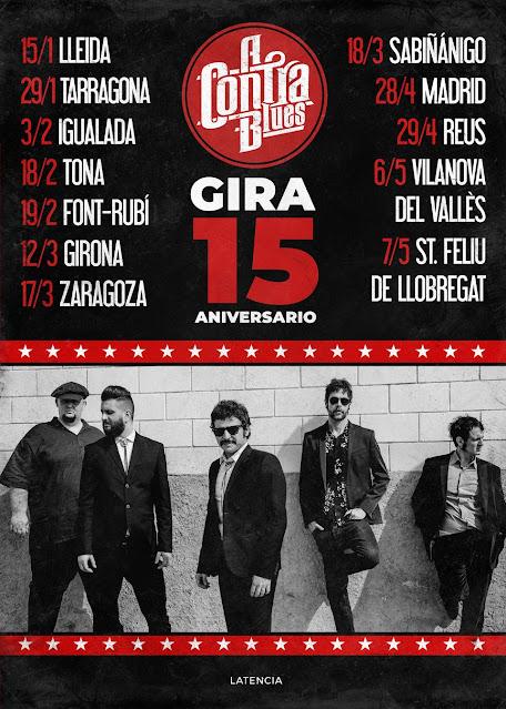 A CONTRA BLUES: GIRA 15º ANIVERSARIO