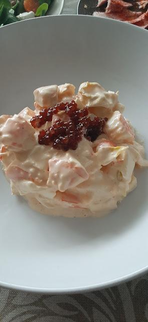 ENSALADILLA DE GAMBAS O LANGOSTINOS