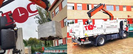 Por qué contar con un camión grúa o camión pluma para grandes cargas, según Top Courier