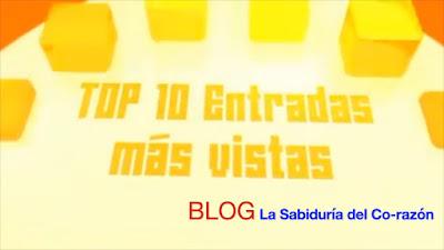 TOP 10 Entradas más vistas Blog La Sabiduría del Co-razón.José María Toro