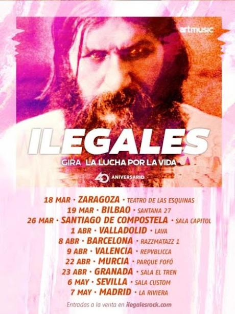 ILEGALES: PRIMEROS SINGLES Y FECHAS 'LA LUCHA POR LA VIDA'
