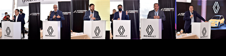 EJECUTIVOS INTERNACIONALES DE RENAULT FELICITARON LA EVOLUCIÓN DE LA MARCA EN EL PAÍS