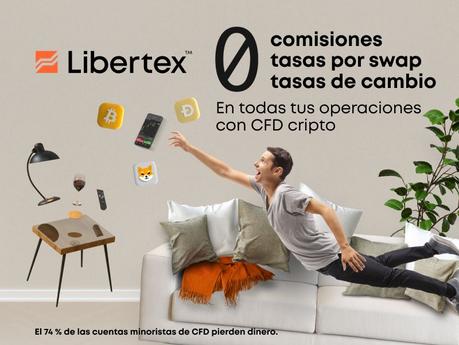 Libertex elimina las comisiones en el comercio CFD de criptomonedas
