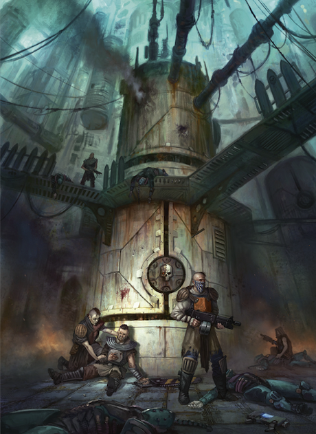 Mas carteles de Necromunda por Carl R. Johnston