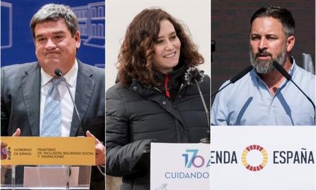 Ayuso, Abascal y Escrivá, candidatos al ‘Corazón de Piedra 2021’ de Directoras y Gerentes de Servicios Sociales