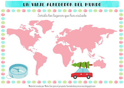 Recurso imprimible: Cuaderno Bitácora de Navidad | Una vuelta al mundo a través de la diversidad cultural