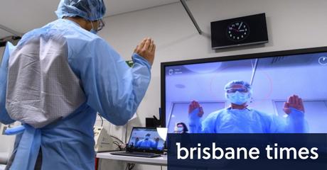 Artificial intelligence watches hospital workers put on PPE