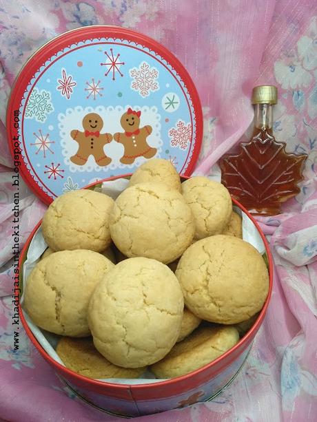 BISCUITS AU SIROP D’ÉRABLE / MAPLE SYRUP COOKIES / GALLETAS CON JARABE DE ARCE / بيسكوي بشراب القيقب