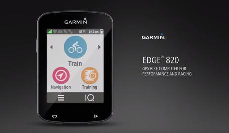 GPS Garmin Edge 820 ligero y compacto