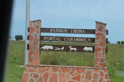 Parque Esteros del Ibera, portal Carambola.